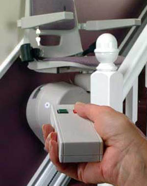 Remote control for Stairlifts